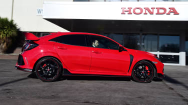 Honda Civic Type R long-term test review - side