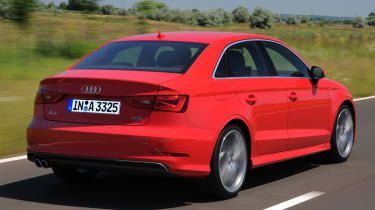 Audi A3 Saloon rear tracking