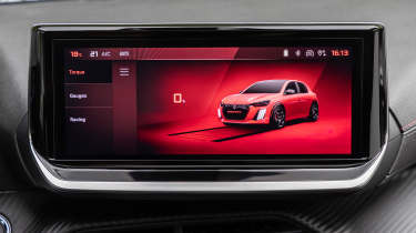 Peugeot 208 GTi - screen