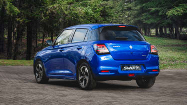 New 2024 Suzuki Swift - rear quarter 