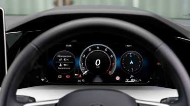Volkswagen Golf - instrument cluster, alt layout