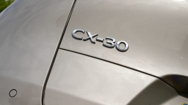 Mazda CX-30: rear badge