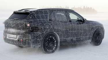 BMW X5 - rear angled cold weather