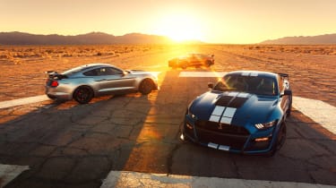 Ford Mustang Shelby GT500 - sunset