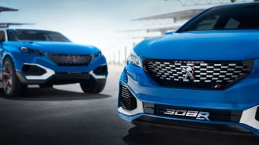 Peugeot 308 R HYbrid and concept