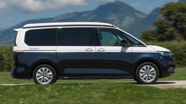 New Volkswagen California dynamic side profile