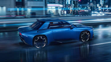 Renault 8 Gordini concept - rear/side action
