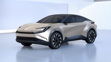 Toyota EV concept hatchback