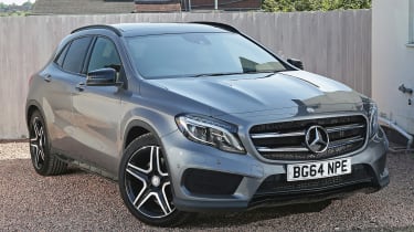 Mercedes GLA Mk1 used review - front