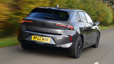 Vauxhall Astra - rear tracking