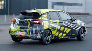 Vauxhall Corsa GSE - rear cornering