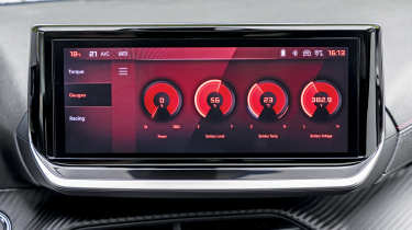 Peugeot E-208 GTi - infotainment