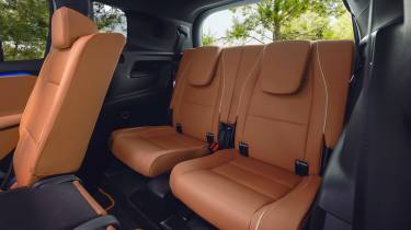 Mercedes GLB - back seats
