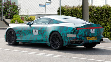 Aston Martin DBS replacement (camouflaged) - rear 3/4