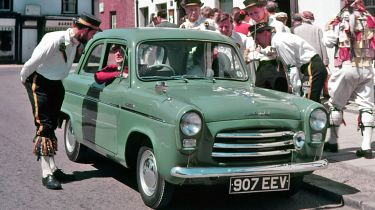 Ford Popular front quarter green