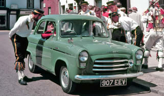 Ford Popular front quarter green