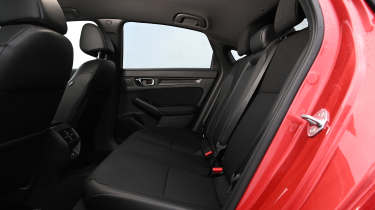 Honda Civic facelift - rear seats