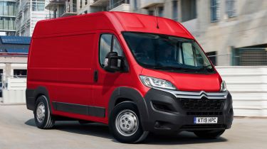 Citroen Relay - front cornering