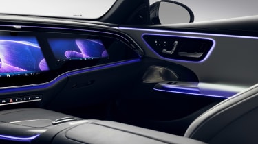 Mercedes E-Class - interior detail