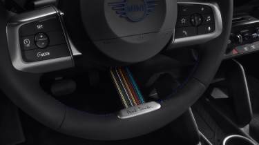 MINI Paul Smith Edition - steering wheel detail