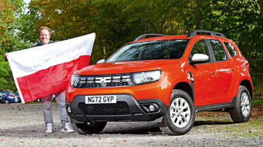 Dacia Duster with Pete Baiden