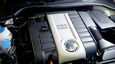 VW Golf GTi engine