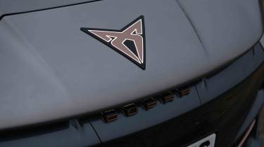 Cupra Tavascan – Cupra badge detail