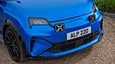 Alpine A290 UK - front nose