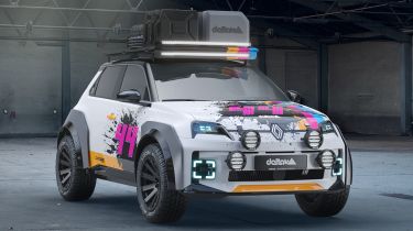 Renualt 5 4x4 concept by Delta4x4 - front 3/4