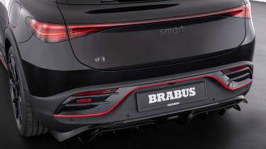 New Brabus Smart 3 - rear diffuser 