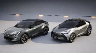 Toyota C-HR Prologue concept - range