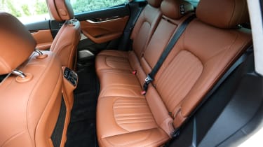 Maserati Levante SUV - rear seats brown