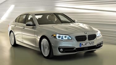 BMW 5 Series saloon facelift front