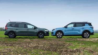 Citroen C3 Aircross vs Dacia Jogger - head-to-head