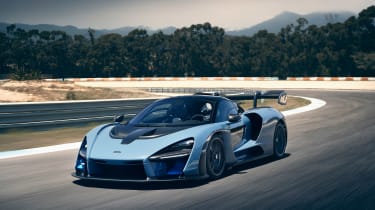 McLaren Senna - front action