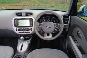 Used Kia Soul EV - dash