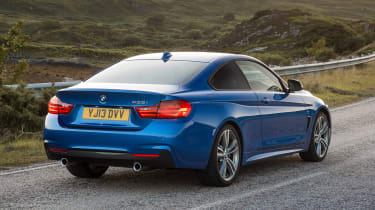Used BMW 4 Series - rear action