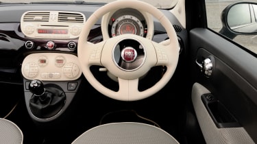 Used Car Awards 2016 - Fiat 500 interior