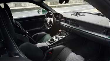 Porsche 911 GT3 100 Jahre Nürburgring - interior