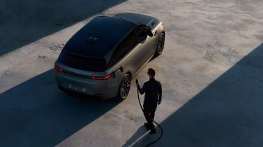 Range Rover Sport Electric - charging cable