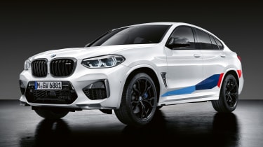 BMW X4 M with M Performance parts - front static