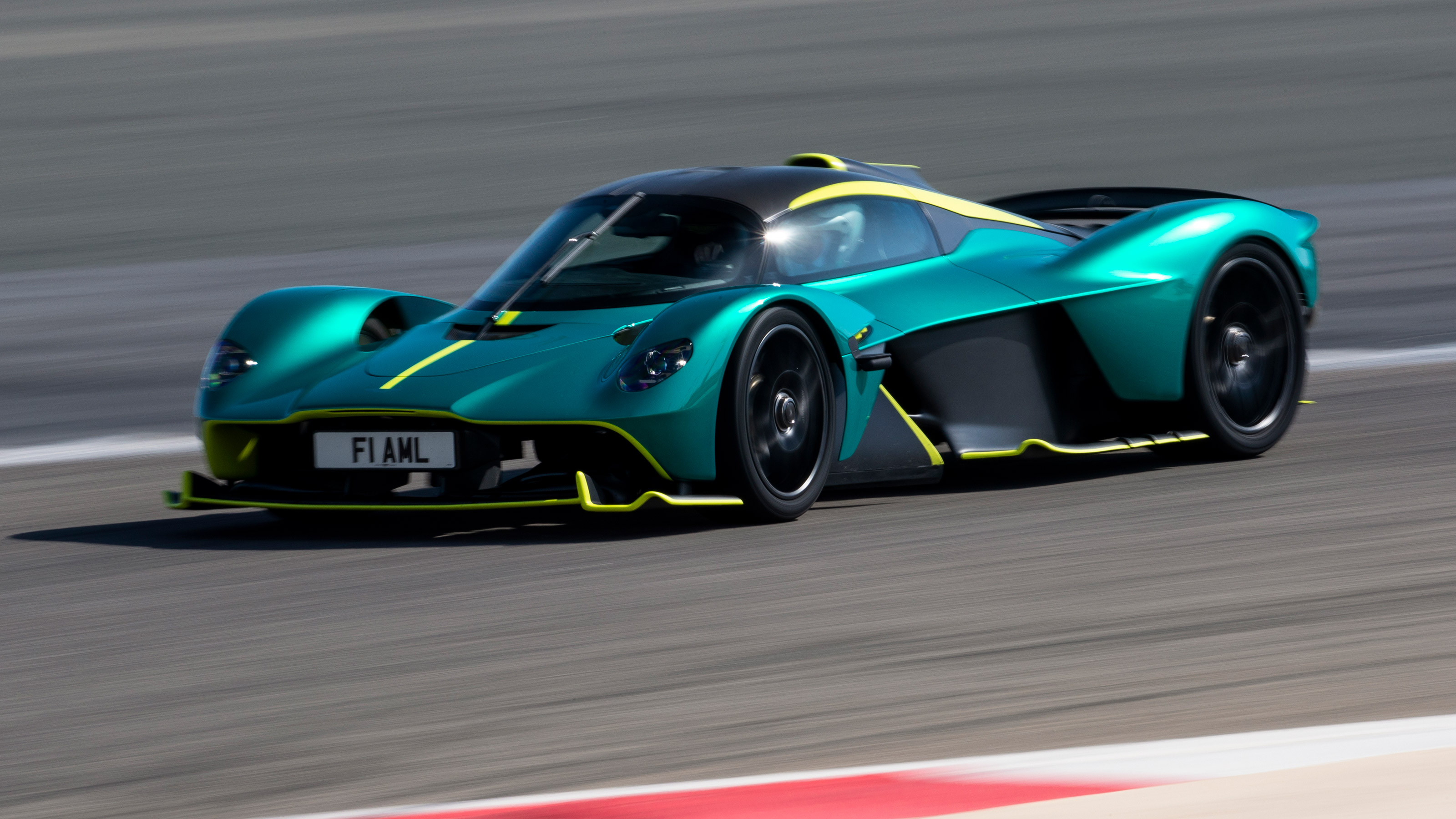 Options for Aston Martin Valkyrie include track pack, exposed carbon