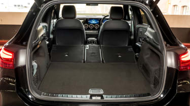 Mercedes EQA - boot seats down