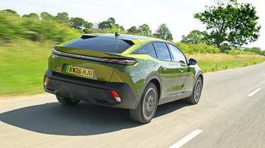 Peugeot E-408 - rear tracking