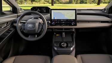 Toyota bZ4X Touring - dash