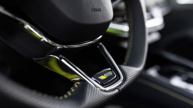 Skoda Enyaq Coupe iV vRS - steering wheel
