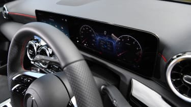 Mercedes A-Class - dual-screen infotainment