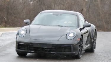 Porsche 911 spy front