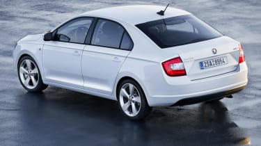 Skoda Rapid rear