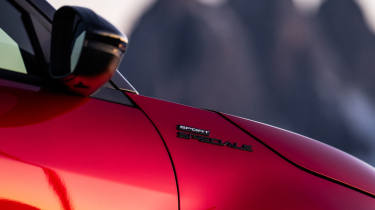 Alfa Romeo Junior Sport Speciale - side badge